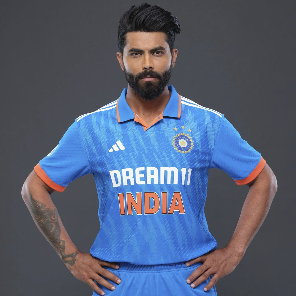 adidas INDIA CRICKET BRIGHT BLUE ODI JERSEY