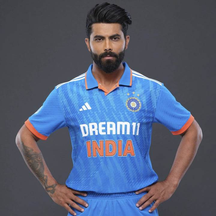 adidas INDIA CRICKET BRIGHT BLUE ODI JERSEY