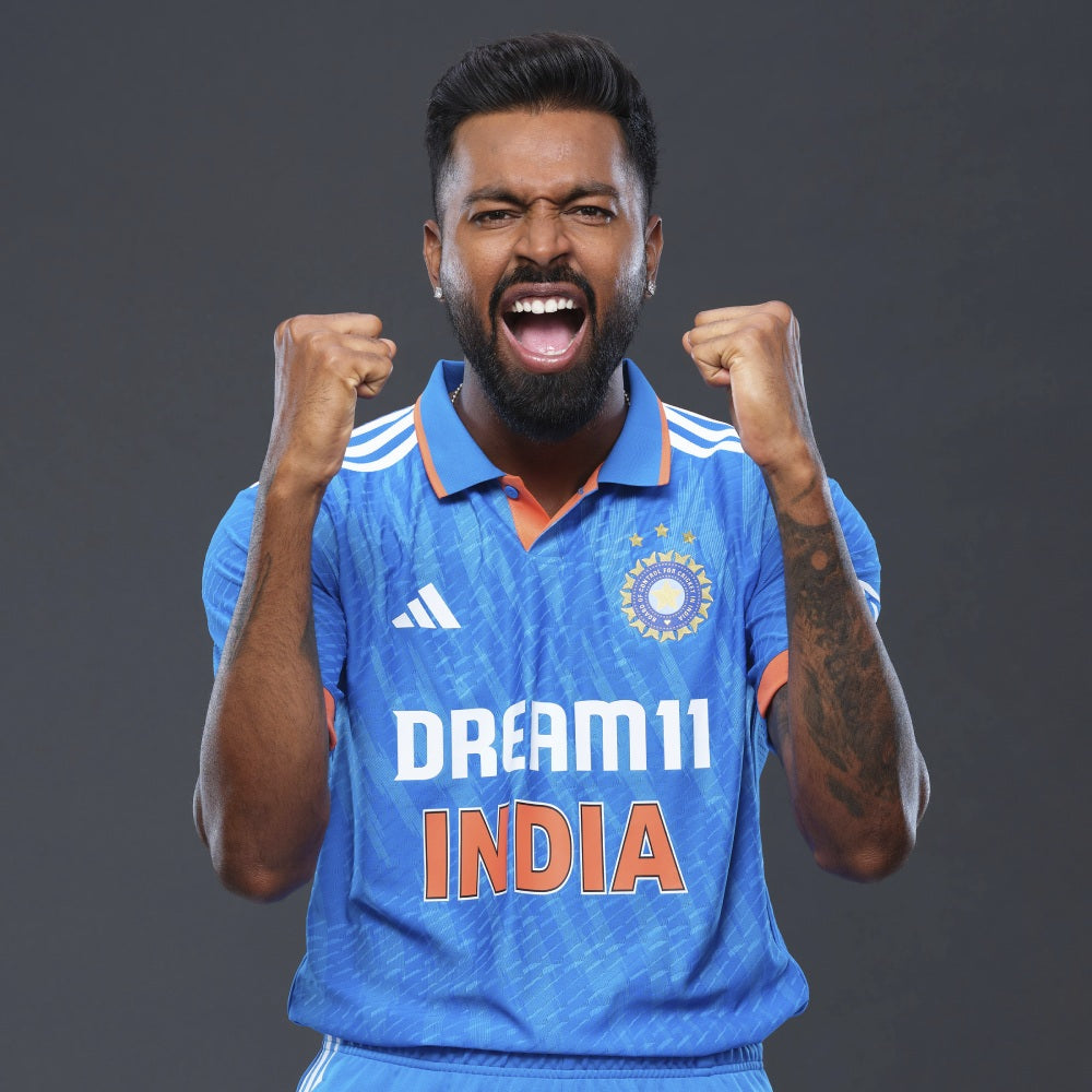 adidas INDIA CRICKET BRIGHT BLUE ODI JERSEY