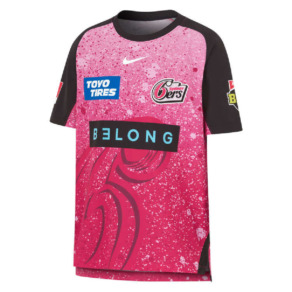 BBL14 Nike Youths Replica Jersey Home - SYDNEY SIXERS