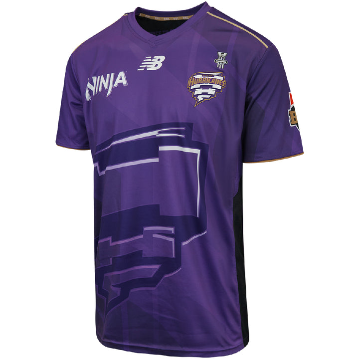 NEW BALANCE BBL15 PLAYING TEE SHORT SLEEVE HOBART HURRACAINES