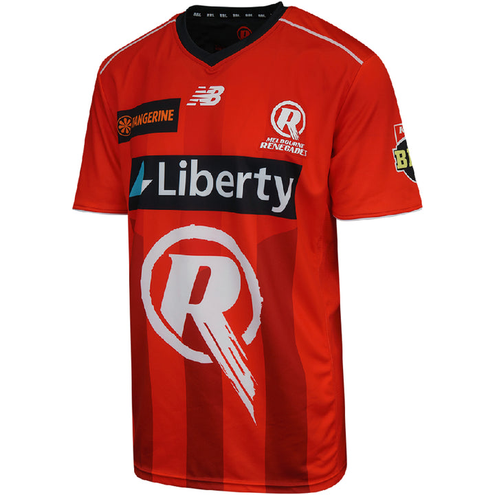 NEW BALANCE BBL15 PLAYING TEE SHORT SLEEVE MELBOURNE RENEGADES