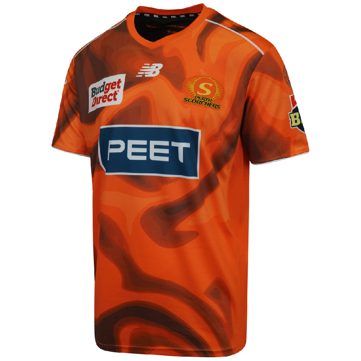 NEW BALANCE BBL15 PLAYING TEE SHORT SLEEVE PERTH SCORCHERS