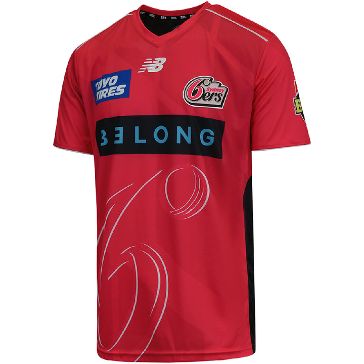 NEW BALANCE BBL15 PLAYING TEE SHORT SLEEVE SYDNEY SIXERS