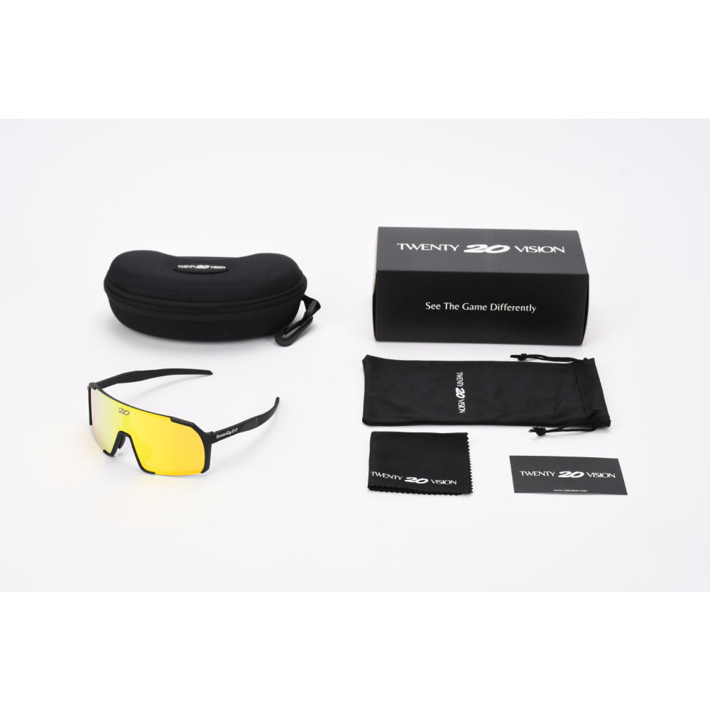 TWENTY20 VISION SUNGLASSES FLAIRS FULL GOLD LENS - KIDS