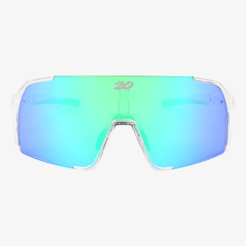 TWENTY 20 VISION SUNGLASSES FLAIR FULL GREEN/CLEAR KIDS