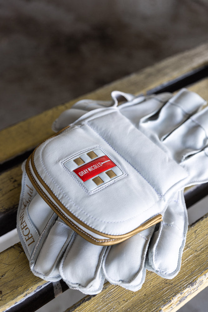 GRAY NICOLLS LEGEND GOLD WICKET KEEPING GLOVES Greg Chappell Cricket Centre