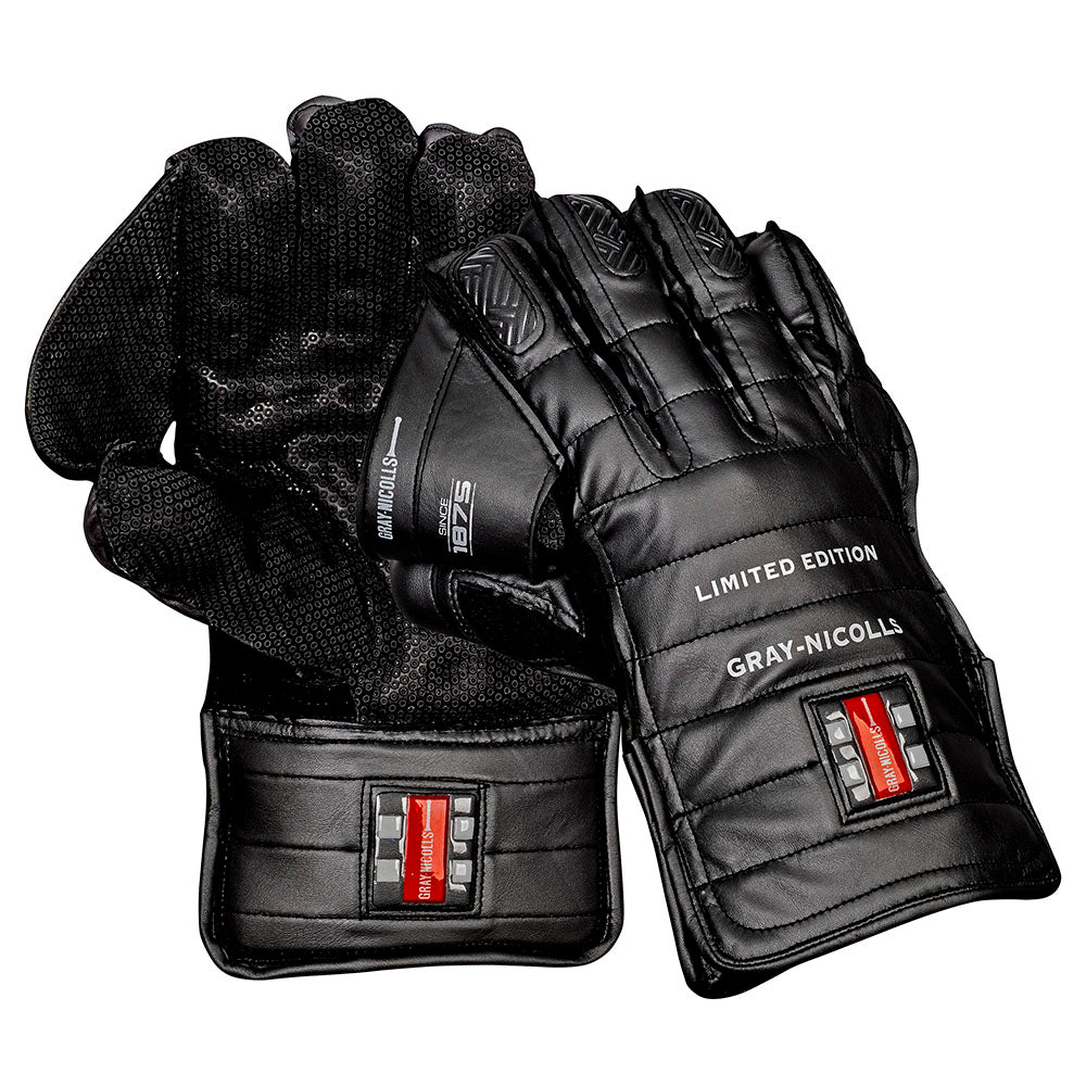 GRAY-NICOLLS LIMITED EDITION CHARCOAL WICKET KEEPING GLOVES