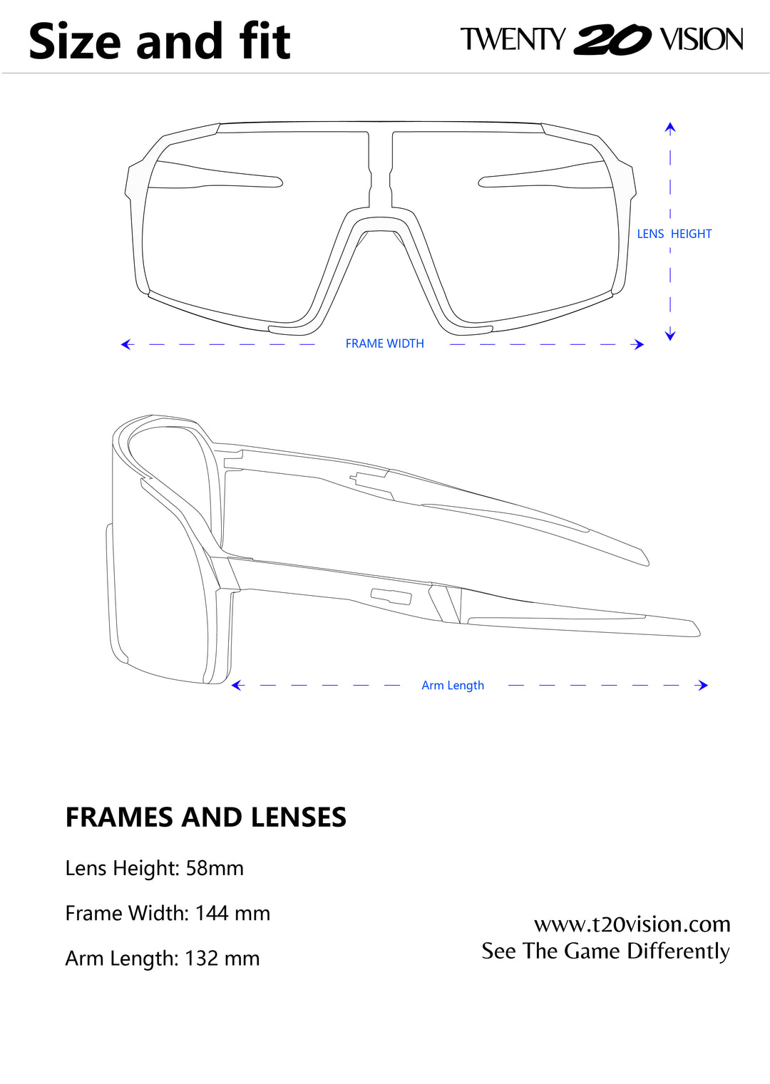 TWENTY20 VISION SUNGLASSES FLAIRS FULL GOLD LENS
