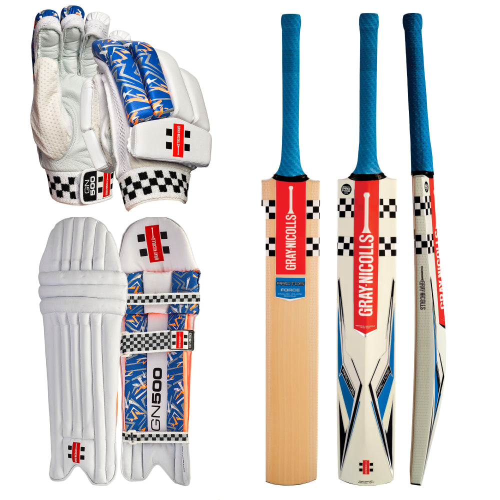 Gray-Nicolls Arctos Kids Starter Kit, Small Junior size