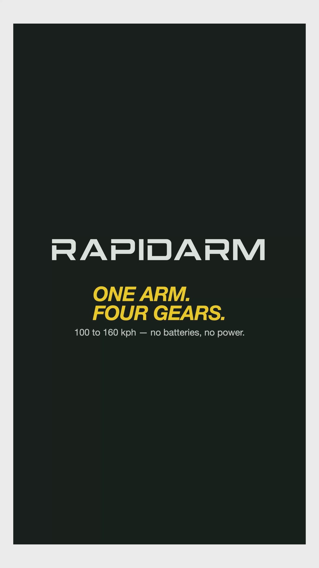 RAPIDARM+ GREEN/YELLOW