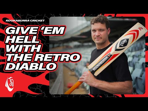 KOOKABURRA RETRO DIABLO LIMITED EDITION EW CRICKET BAT